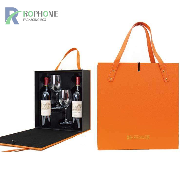 ¿Cómo puede una caja de regalo personalizada para copas de vino transformar los regalos de vino y la presentación de la marca?