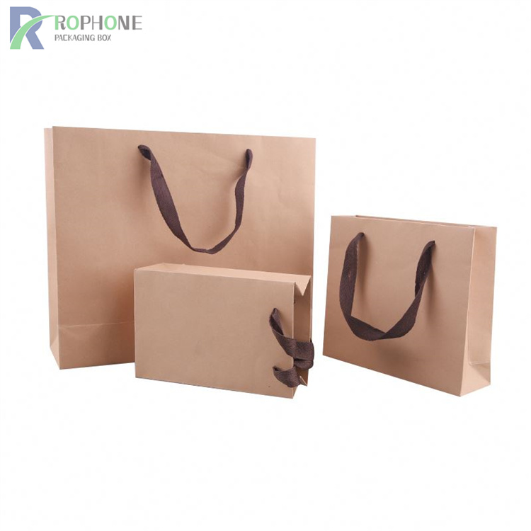 Bolsa de papel marrón