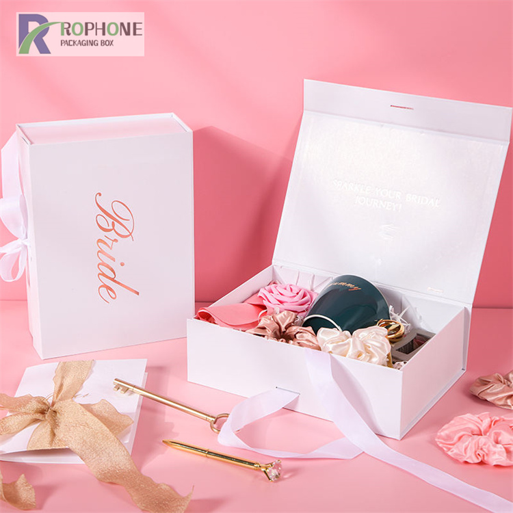 caja de regalo de papel plegable