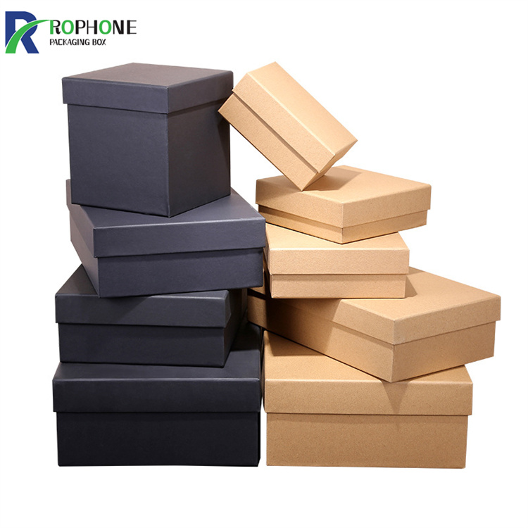 cajas kraft con tapa