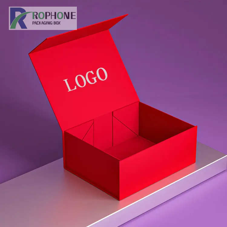 caja plegable de papel
