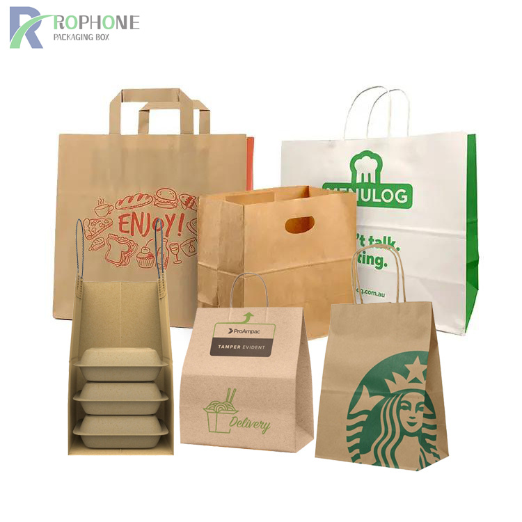 Bolsas de papel para el almuerzo