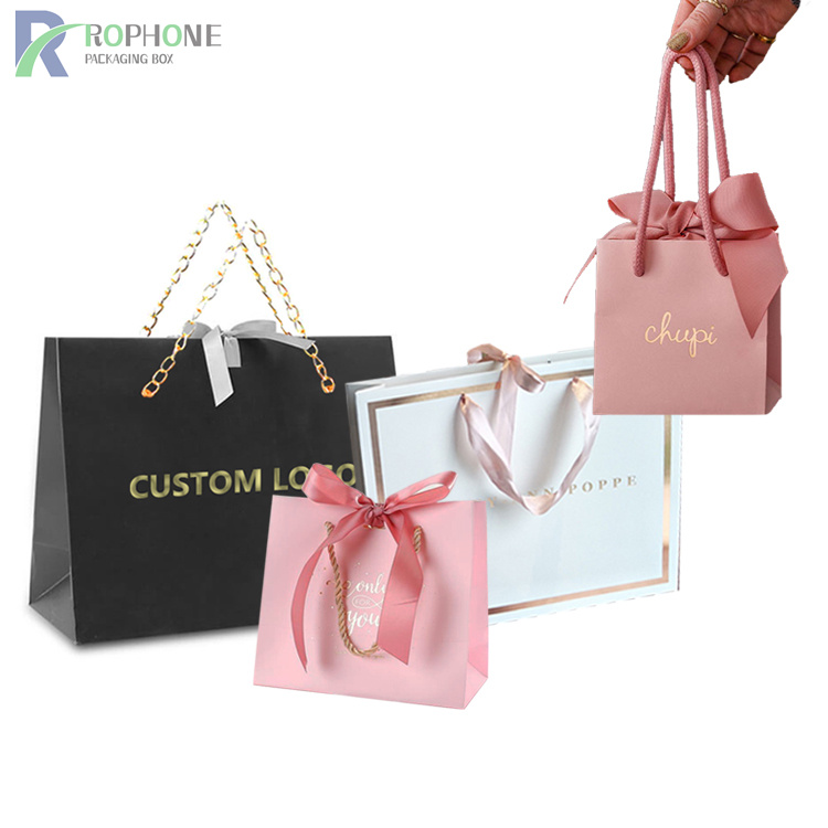 Bolsas de papel para la compra