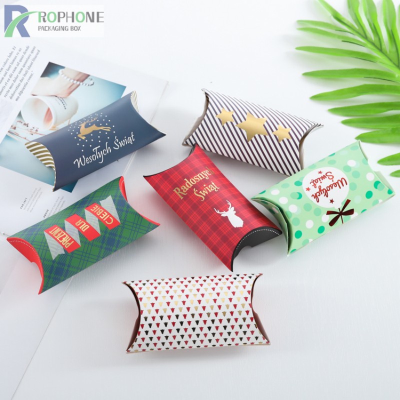 cajas de almohadas impresas