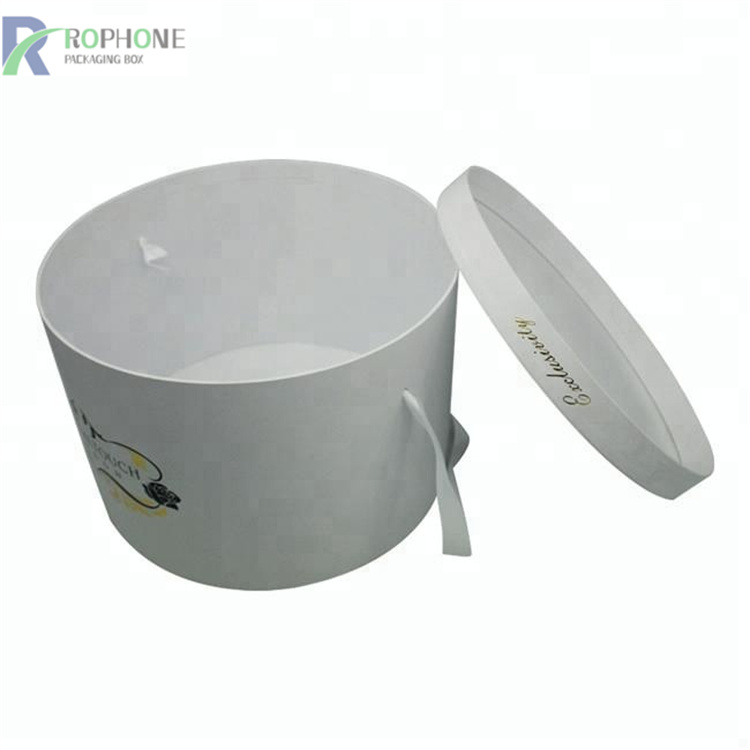 Caja de embalaje redonda