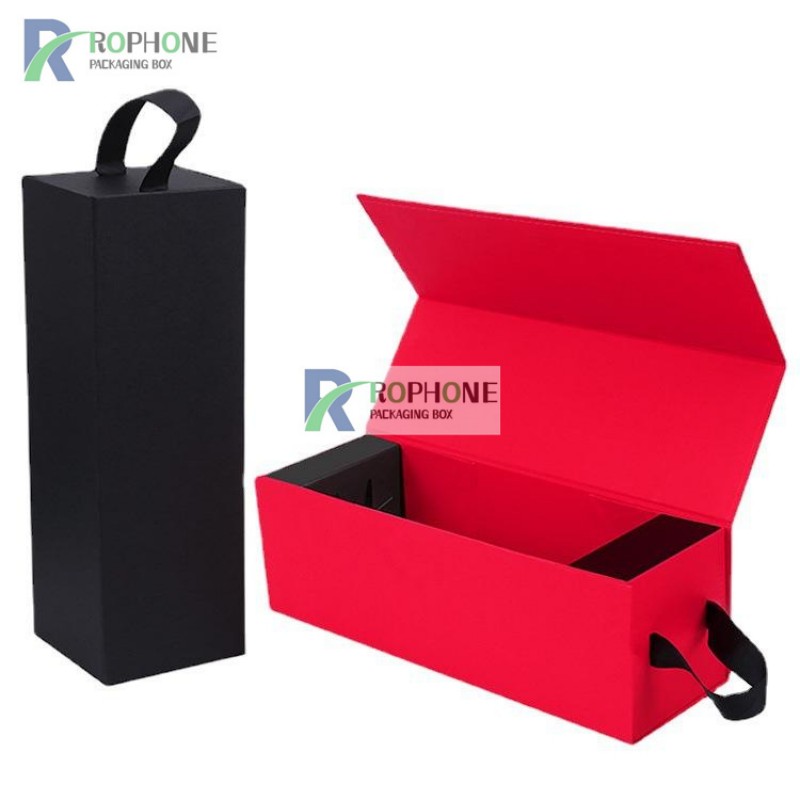 embalaje de caja de vino individual