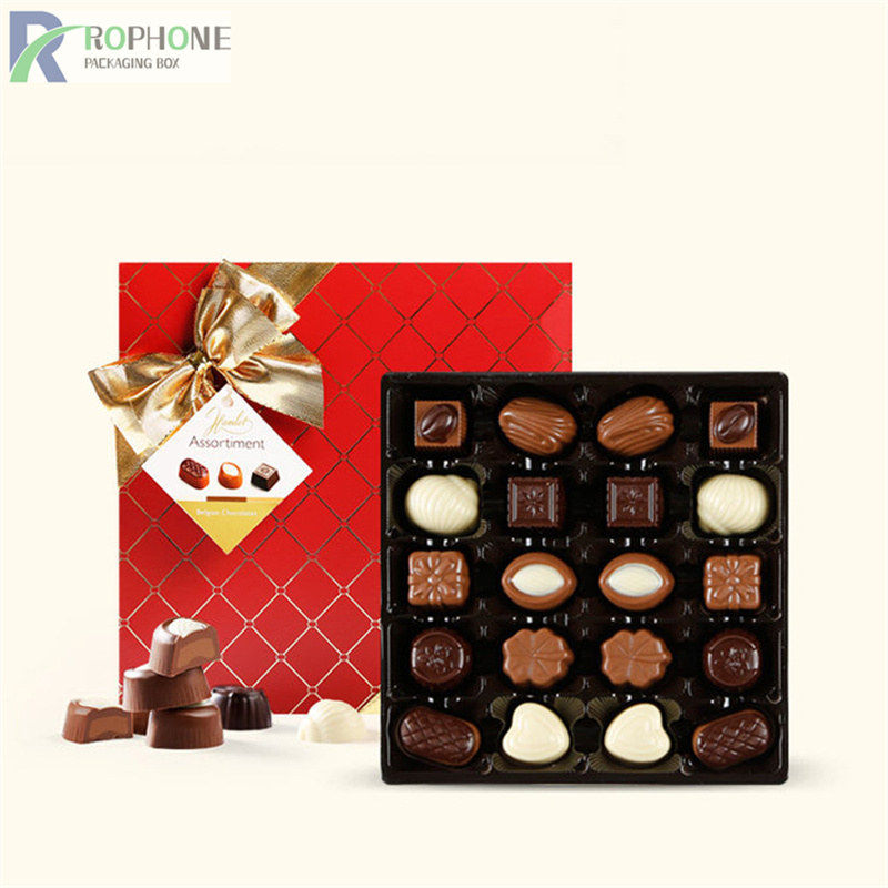 embalaje de caja de regalo de trufa