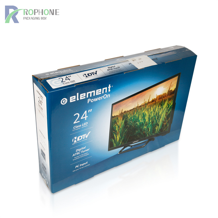 caja de embalaje de televisión