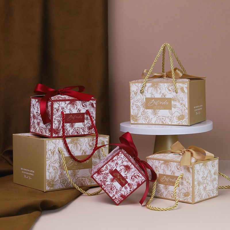 caja de regalo de boda