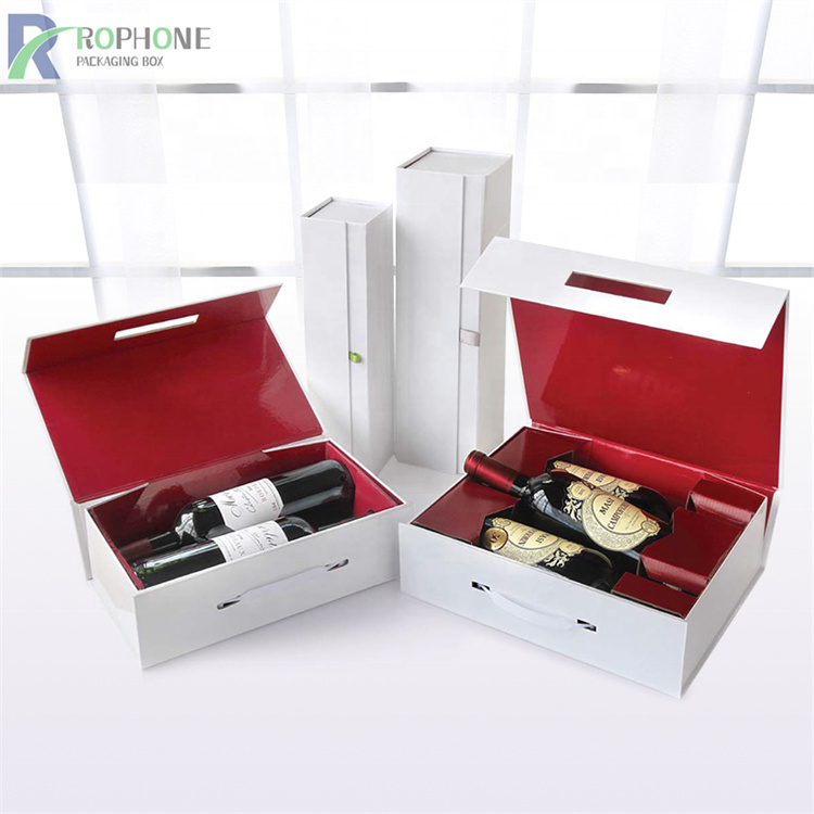 cajas de vino con ventana